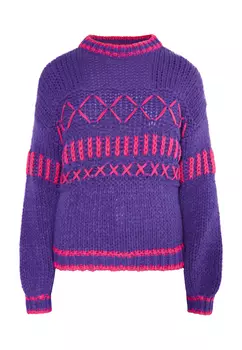 Свитер IZIA, цвет Lila Pink