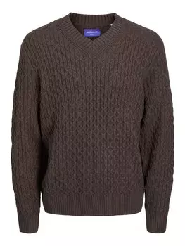 Свитер JACK & JONES Cosy, мокко