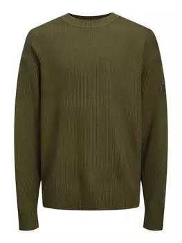 Свитер JACK & JONES, оливковое