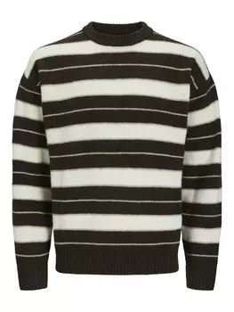 Свитер JACK & JONES Ollie, цвет Brown/White