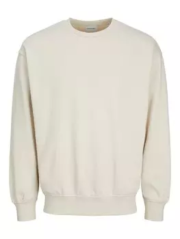 Свитер JACK & JONES Sweatshirt JJECharge, экрю
