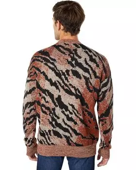 Свитер Just Cavalli Crew Neck Pullover with Logo, карамельный
