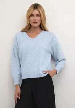 Свитер Kaliv Kaffe, цвет faded denim melange with black