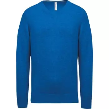 Свитер Kariban V-Neck Premium, синий