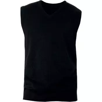 Свитер Kariban V-Neck Sans Manche, черный
