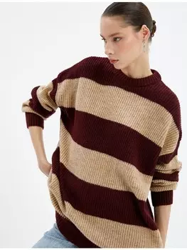 Свитер KOTON, цвет beige gestreift