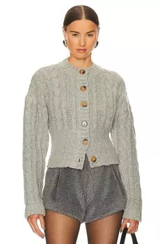 Свитер L'Academie Eleni Knit, серый
