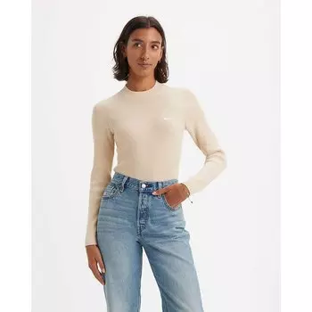 Свитер Levis Rib Crew Neck, бежевый