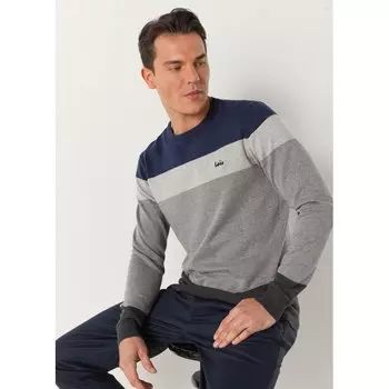 Свитер Lois Jeans Round Neck, серый