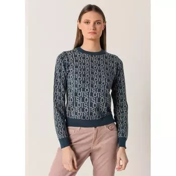 Свитер Lois Jeans Round Neck, серый