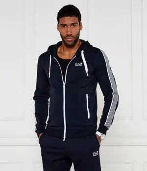Свитер Longline fit Ea7, синий
