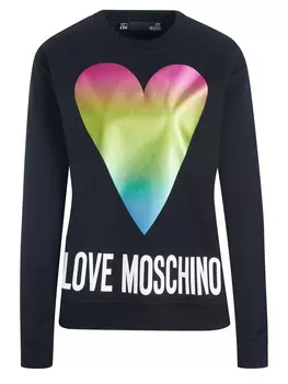 Свитер Love Moschino, черный
