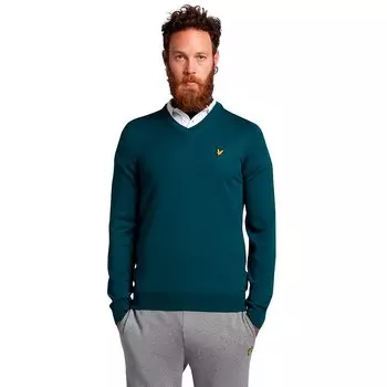 Свитер Lyle & Scott V Neck, синий