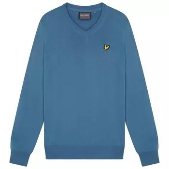Свитер Lyle & Scott V Neck, синий