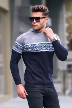 Свитер Madmext, серый