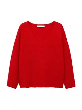 Свитер MANGO FETEN, красный