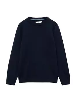 Свитер MANGO KIDS HUGO7, темно-синий