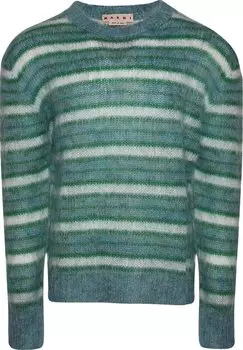Свитер Marni Mohair Sweater 'Turquoise', синий