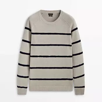 Свитер Massimo Dutti, бежевый