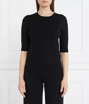 Свитер Max Mara Leisure Regular Fit, черный