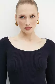 Свитер Max Mara Leisure, темно-синий