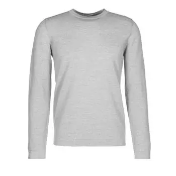 Свитер merino crew grey 4651, серый
