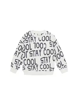Свитер MINYMO MISweatshirt LS AOP, белый