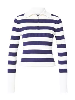 Свитер Miss Selfridge, цвет Navy/White