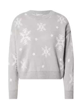 Свитер Miss Selfridge, светло-серый