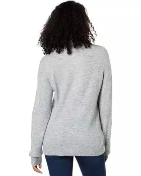 Свитер Mod-o-doc Cozy Sweater Long Sleeve 1/2 Zip Sweatshirt, цвет Heather Grey