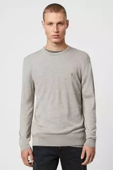 Свитер Mode Merino Crew AllSaints, серый