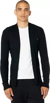 Свитер Mode Merino Open Cardigan AllSaints, черный