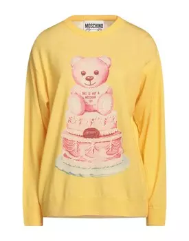 Свитер Moschino, желтый
