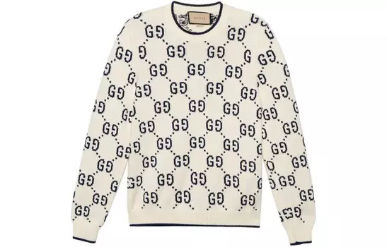 Свитер мужской белый Gucci, белый