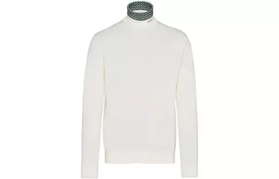 Свитер мужской белый Prada, белый