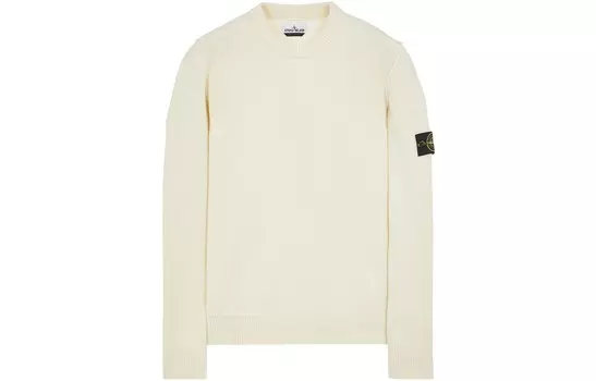 Свитер мужской белый Stone Island, белый