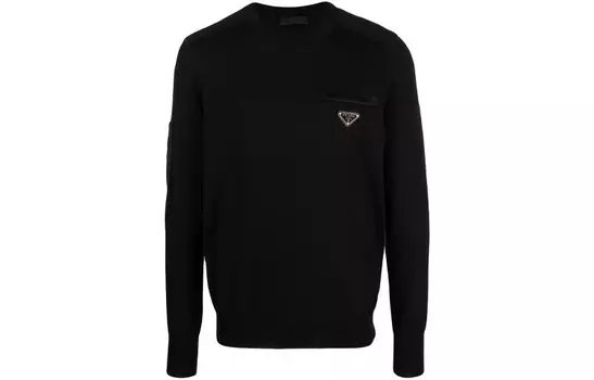 Свитер мужской черный Prada, черный