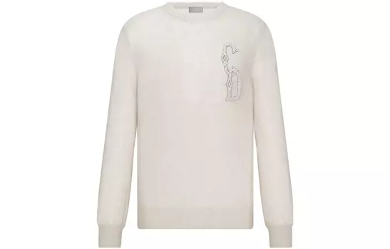 Свитер мужской Dior, белый