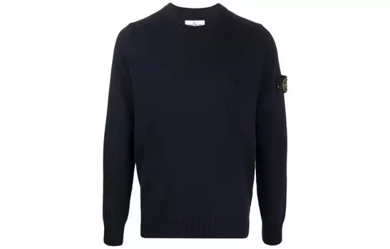Свитер мужской Stone Island, темно-синий