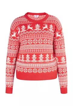Свитер myMo X Mas, красный