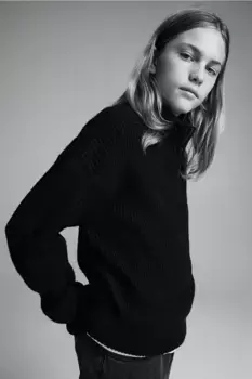 Свитер на молнии H&M, черный