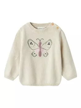 Свитер NAME IT Sweater NBFBEFLI, бежевый