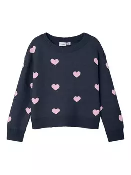 Свитер NAME IT Sweater NMFOdessa, сапфировый