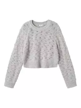 Свитер NAME IT Sweater, серебряный