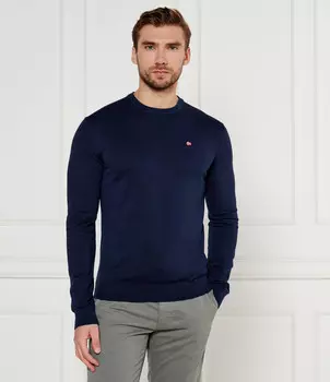 Свитер Napapijri Regular Fit, темно-синий