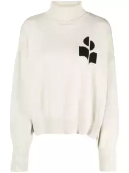 Свитер Nash с логотипом MARANT TOILE, серый