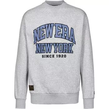 Свитер NEW ERA Athletic Sweatshirt, серый