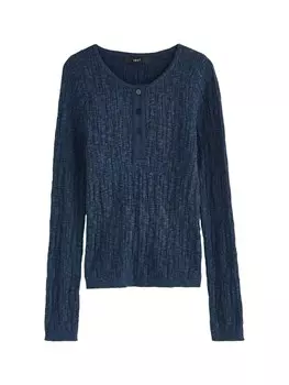 Свитер Next, цвет mottled blue