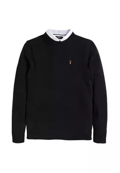 Свитер Next OXFORD MOCK, цвет Black