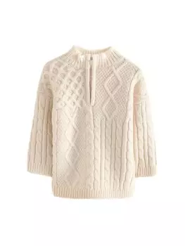 Свитер Next Sweater, кремовый